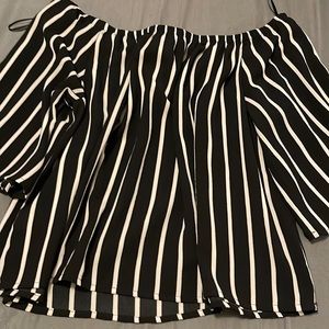 Black/White CropTop size M